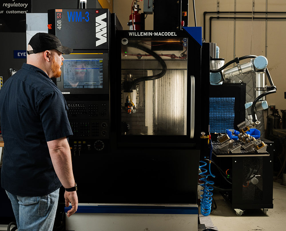 RevZero medical device engineer at work